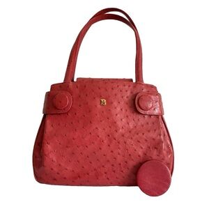 BALLY Ostrich Bag EUC